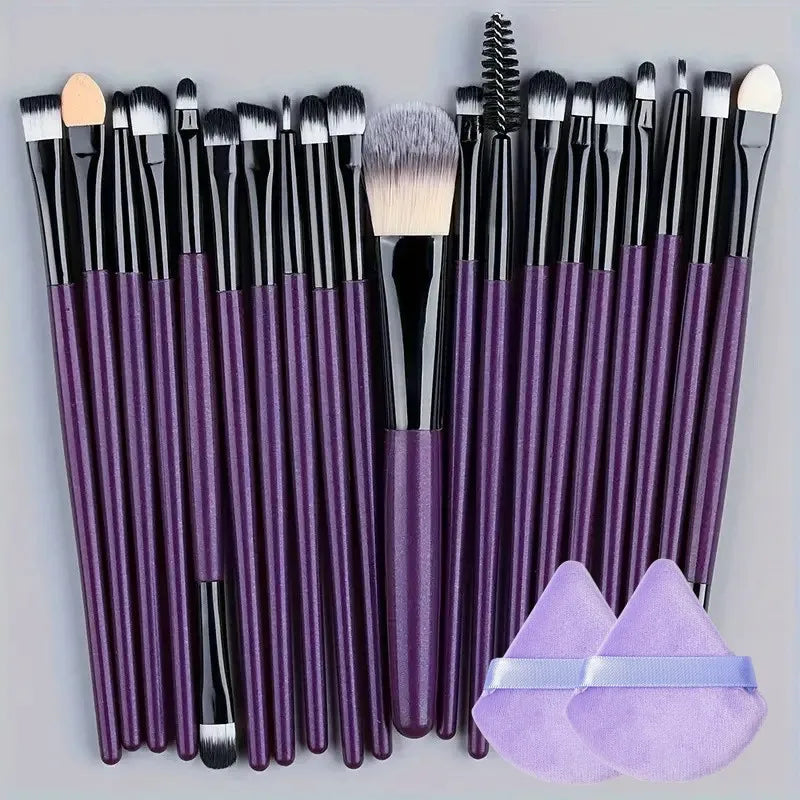 20Pcs Makeup Brush Set Eyeliner