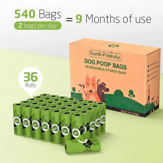 New Pet Biodegradable Trash Bag Dog Poop