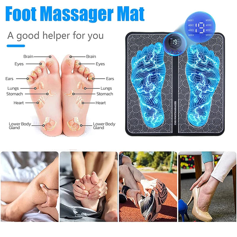 Electric Foot Massager Lasting Foot Pain Relief